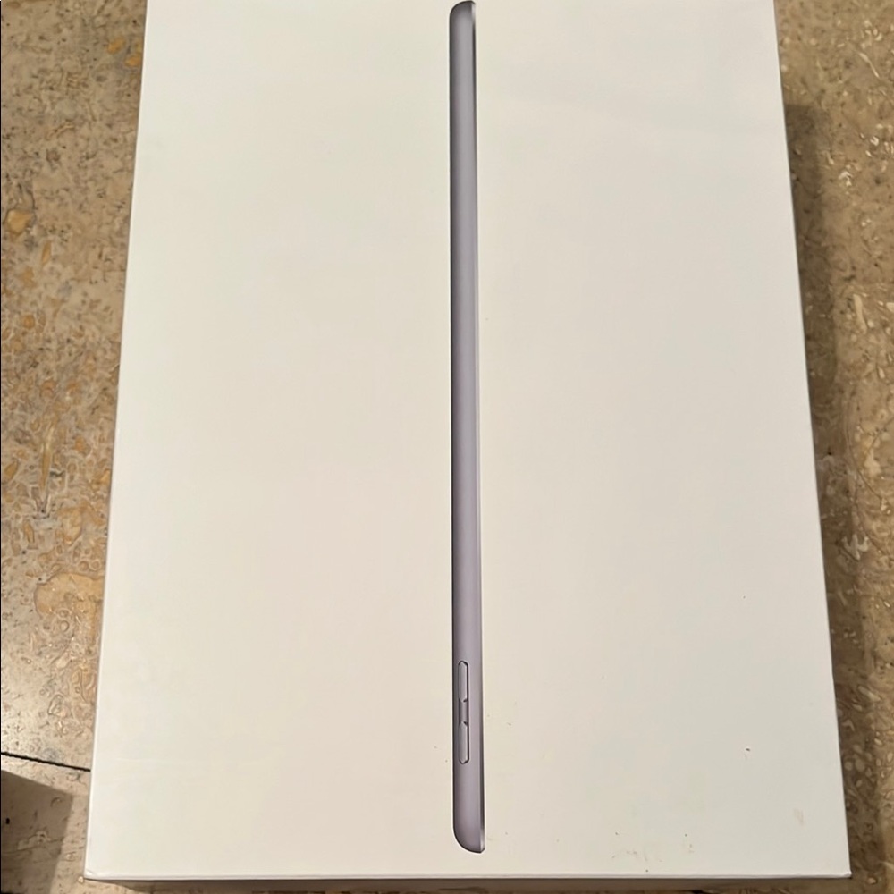 Apple Silver Tablet Sleek Design Minimalist Packaging